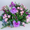 Purple Janette Flower Baskets